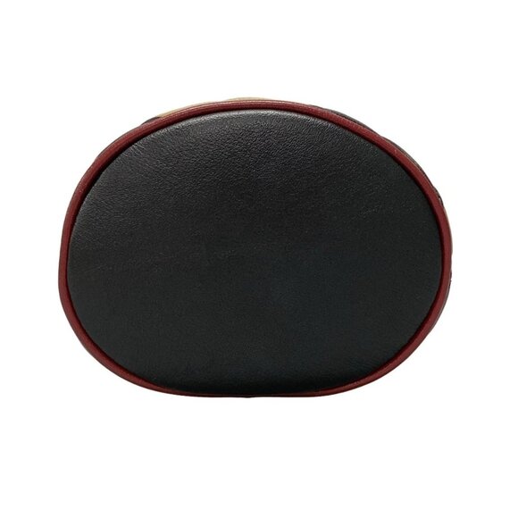 GUCCI GG Marmont Mini Bucket Black Beige Leather Shoulder Bag bran776-100325 - Picture 8 of 16